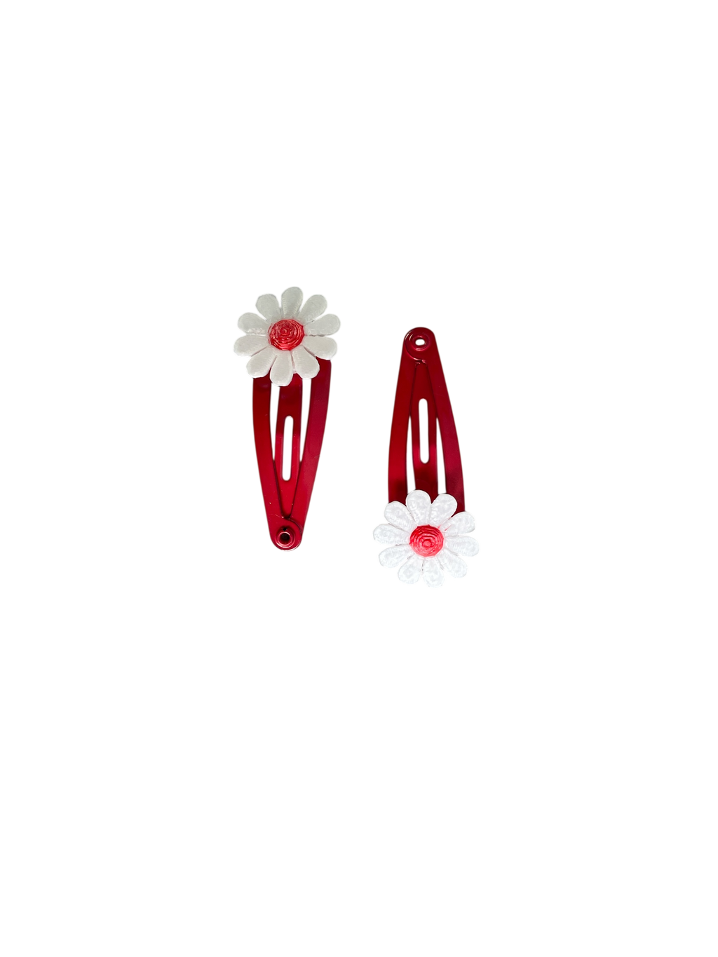 990052 -Pack 2 clips de 3cm con margarita