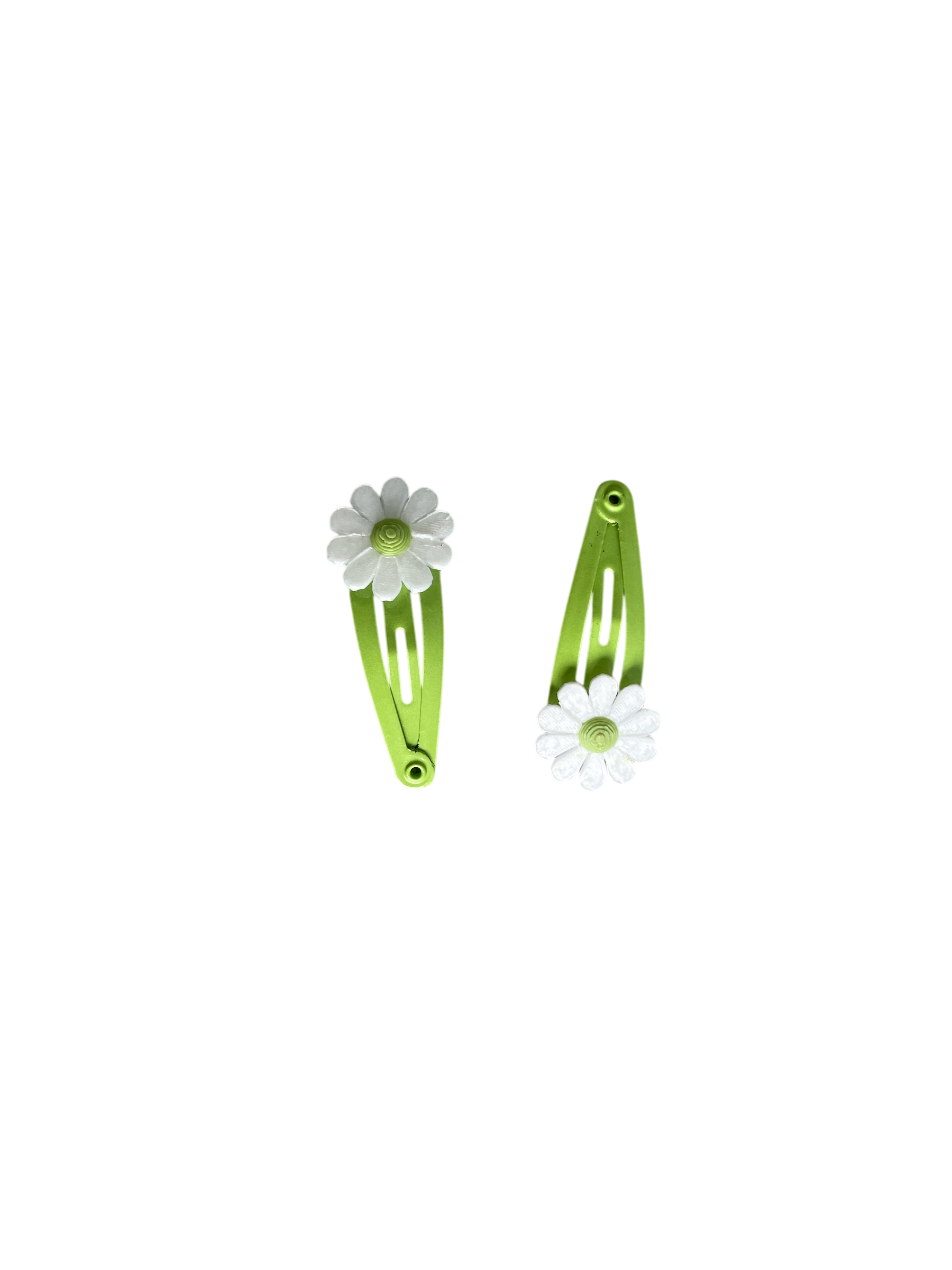 990052 -Pack 2 clips de 3cm con margarita