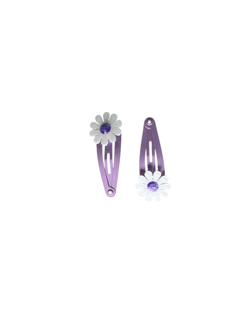990052 -Pack 2 clips de 3cm con margarita