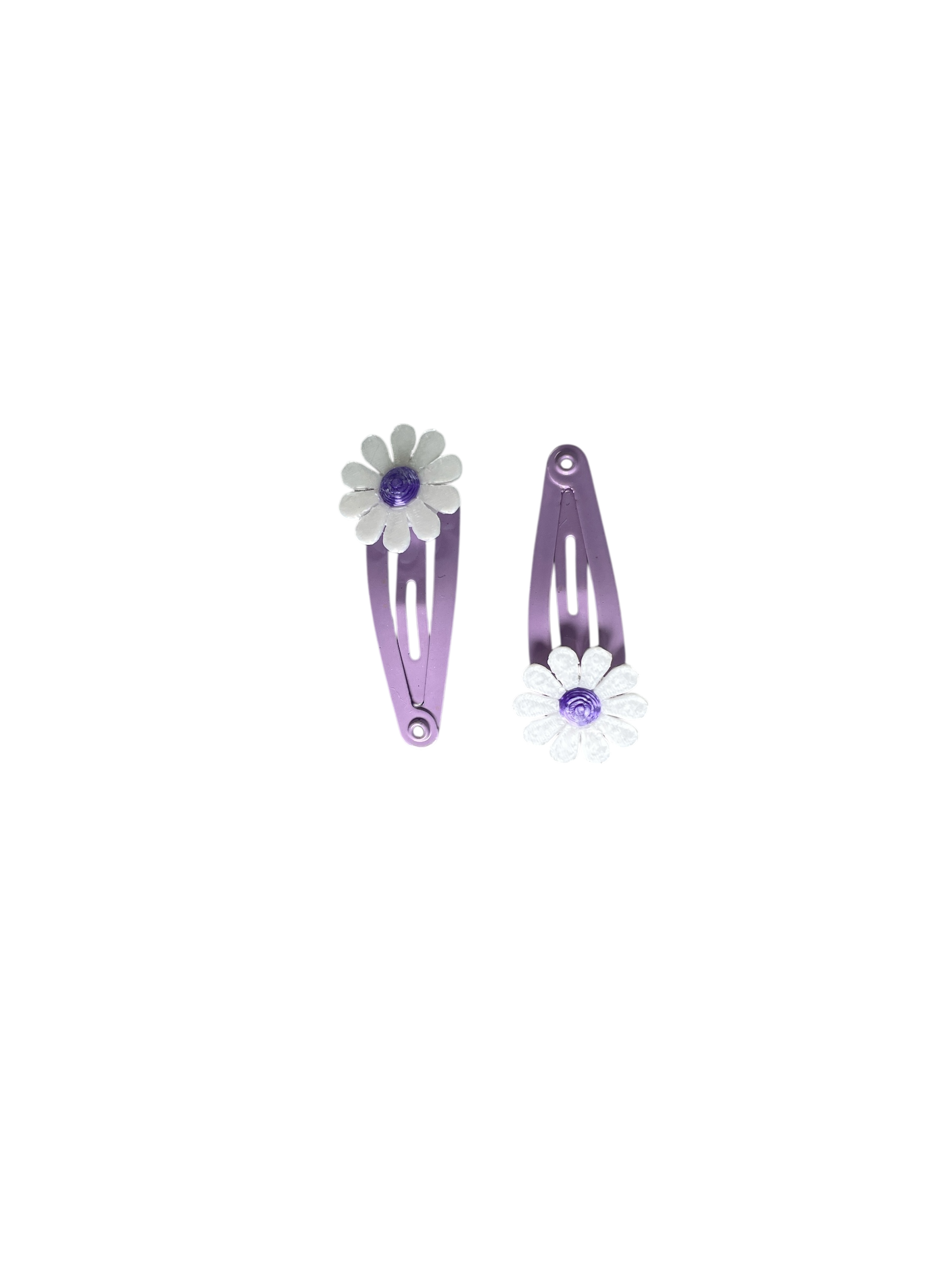 990052 -Pack 2 clips de 3cm con margarita