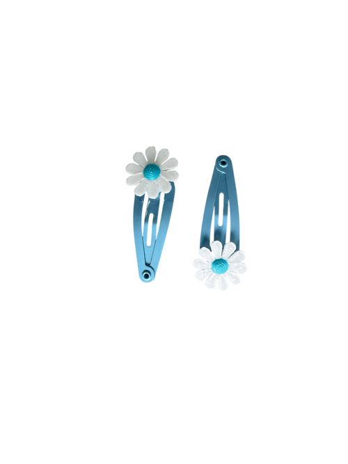 990052 -Pack 2 clips de 3cm con margarita