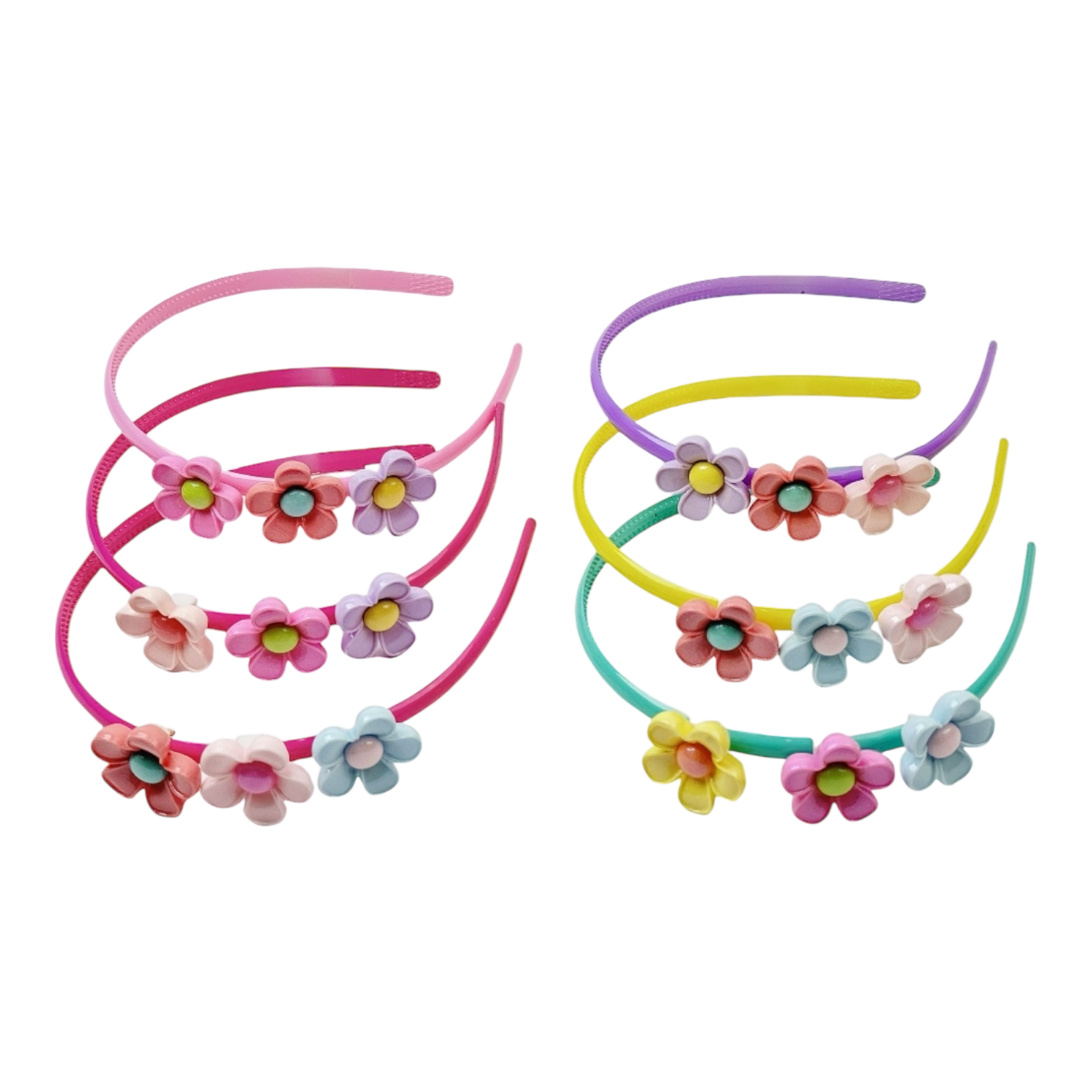 990054 - Diadema 3 flores