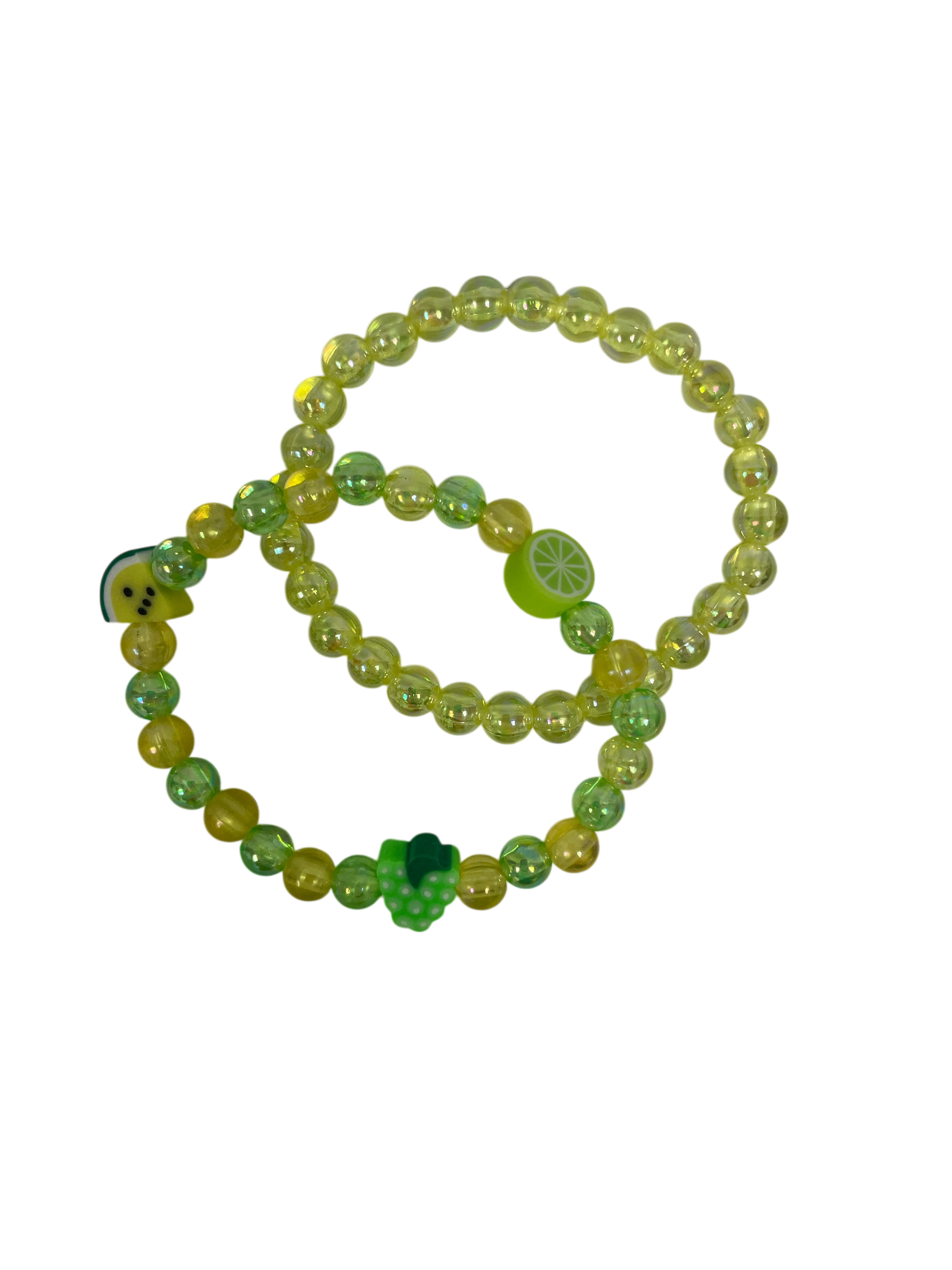 990076 - Pulsera Frutas + Pulsera lisa