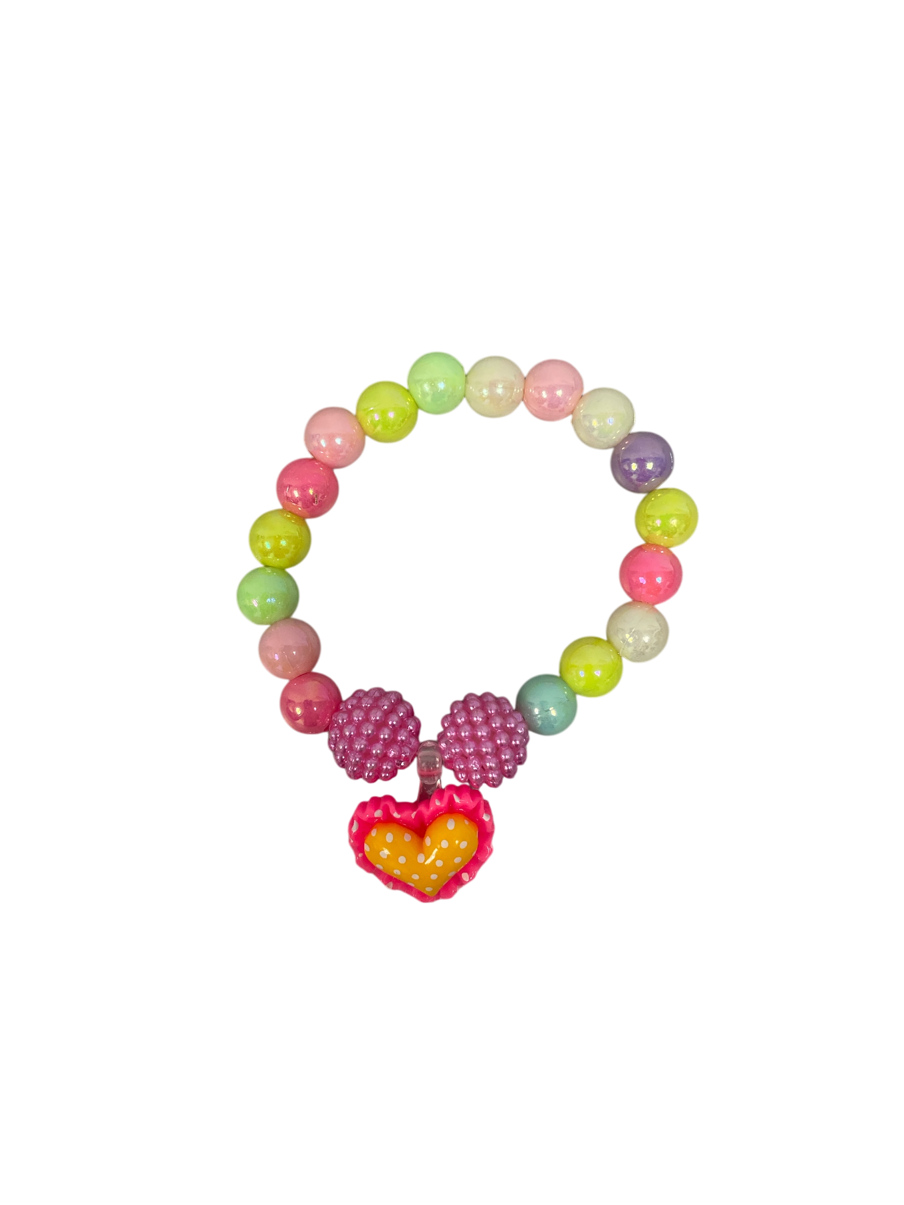 990078 - Pulsera elastica bolitas acrilicas