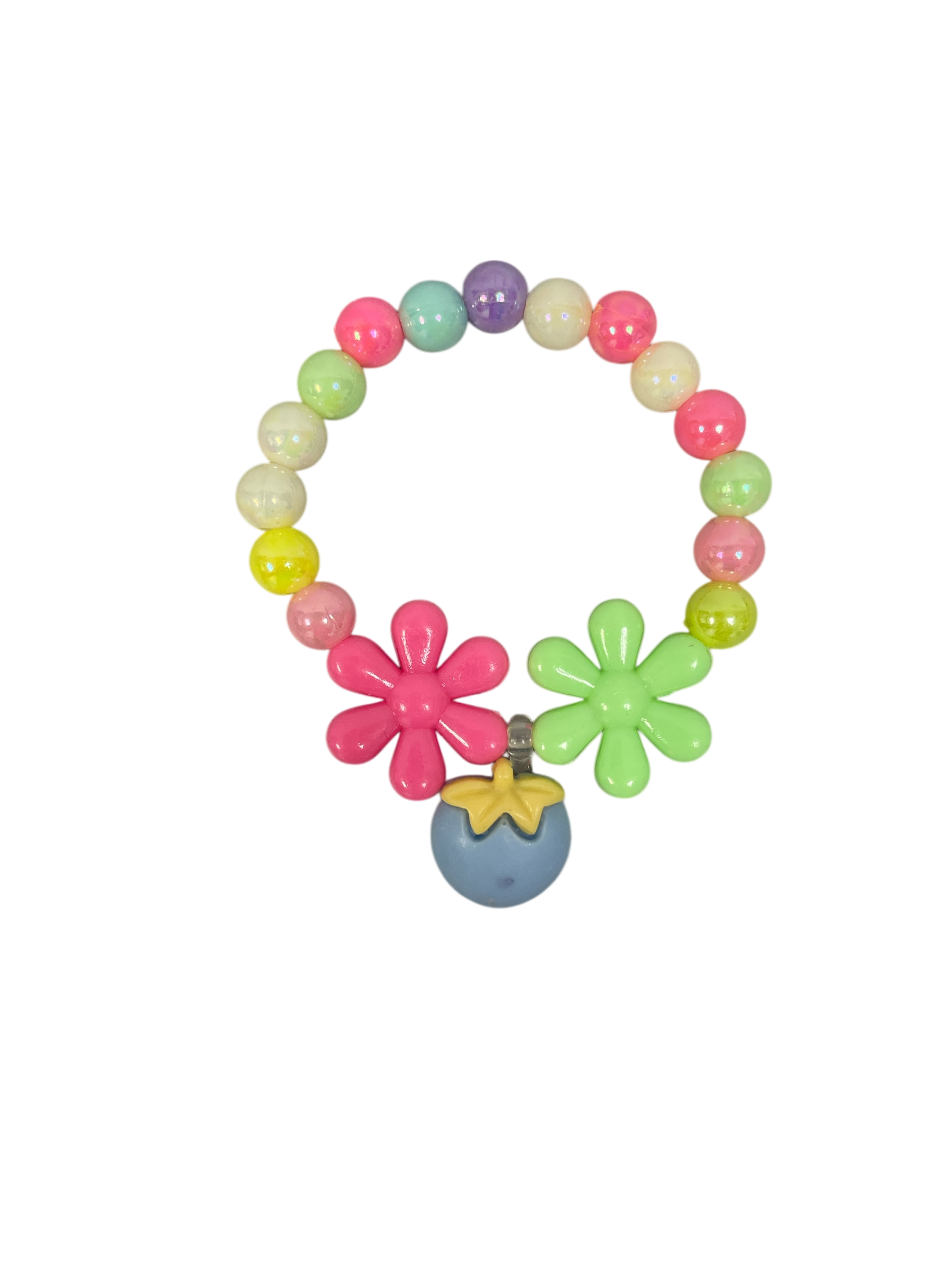 990078 - Pulsera elastica bolitas acrilicas