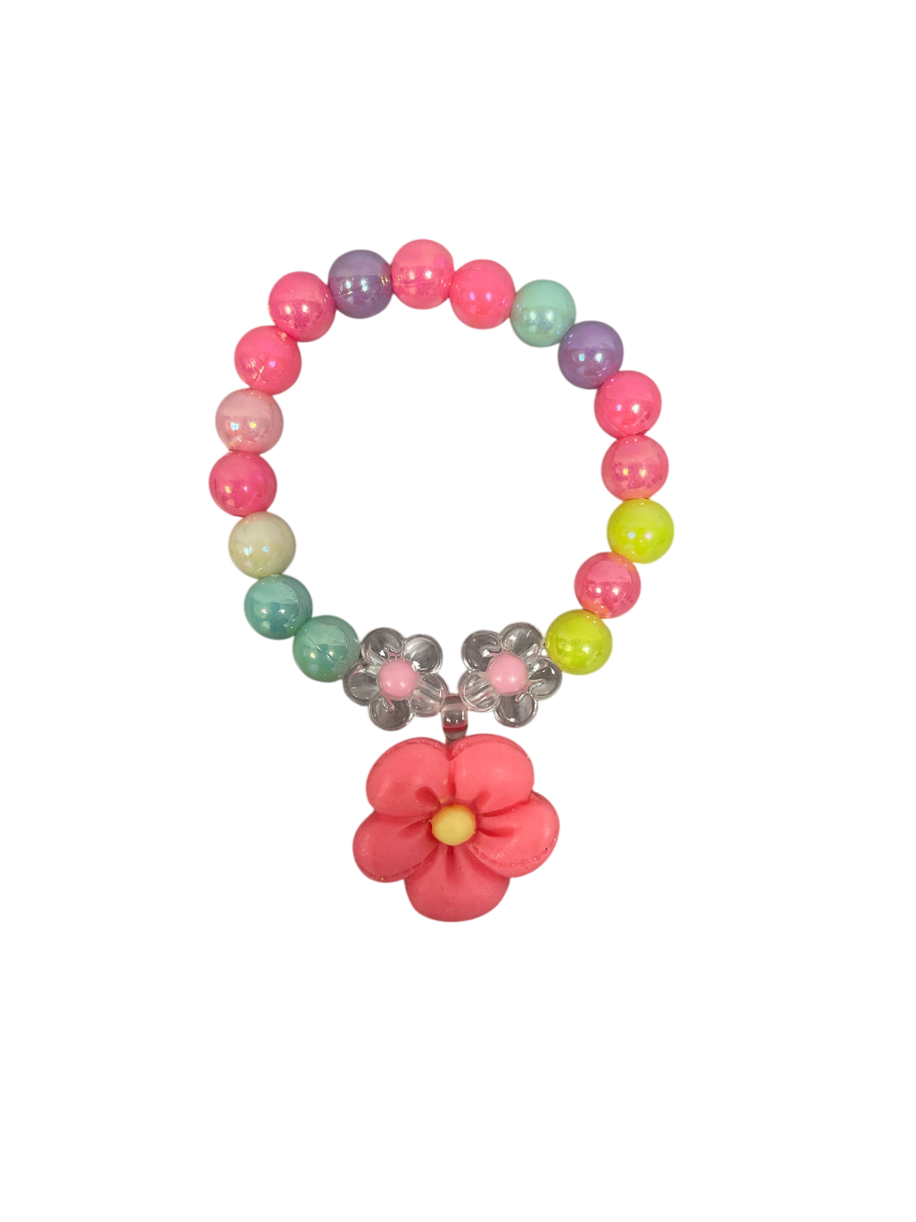 990078 - Pulsera elastica bolitas acrilicas