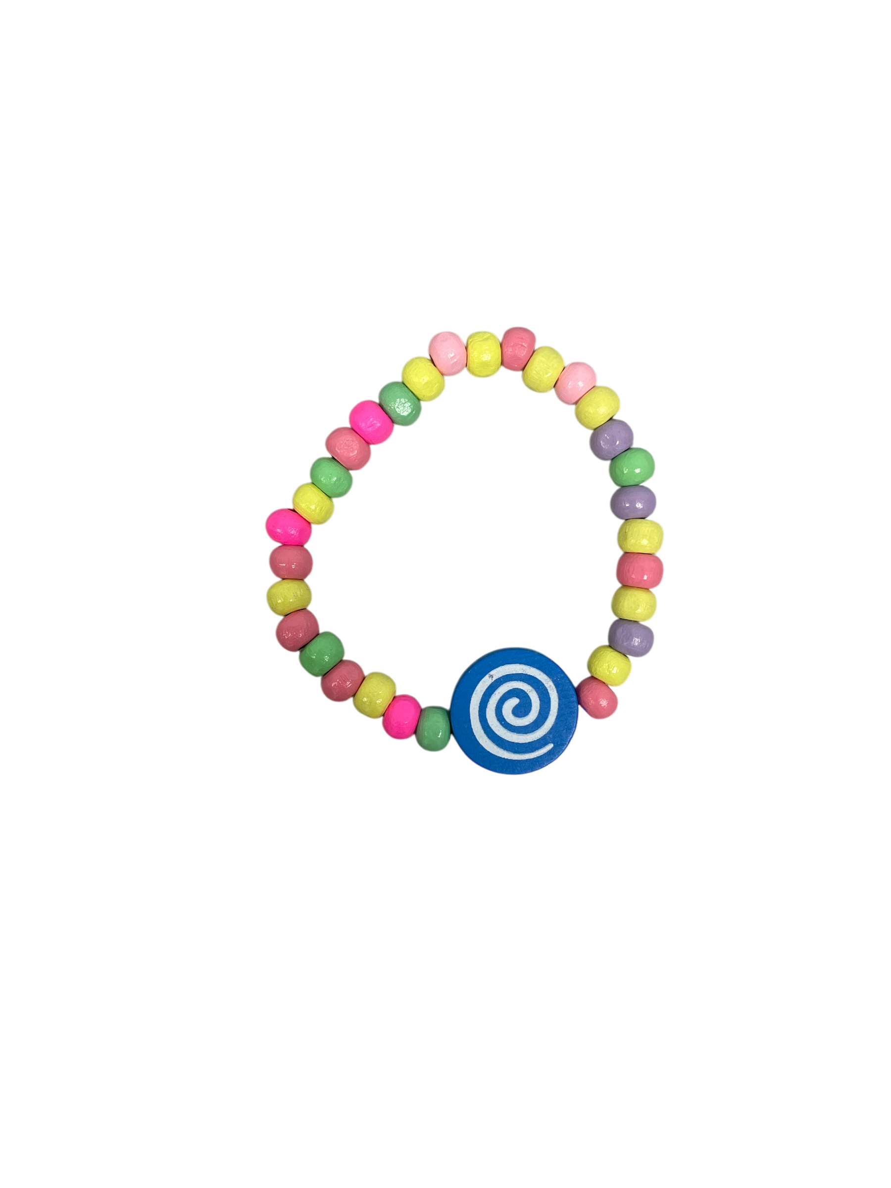 990079 - Pulsera elastica motivos de madera