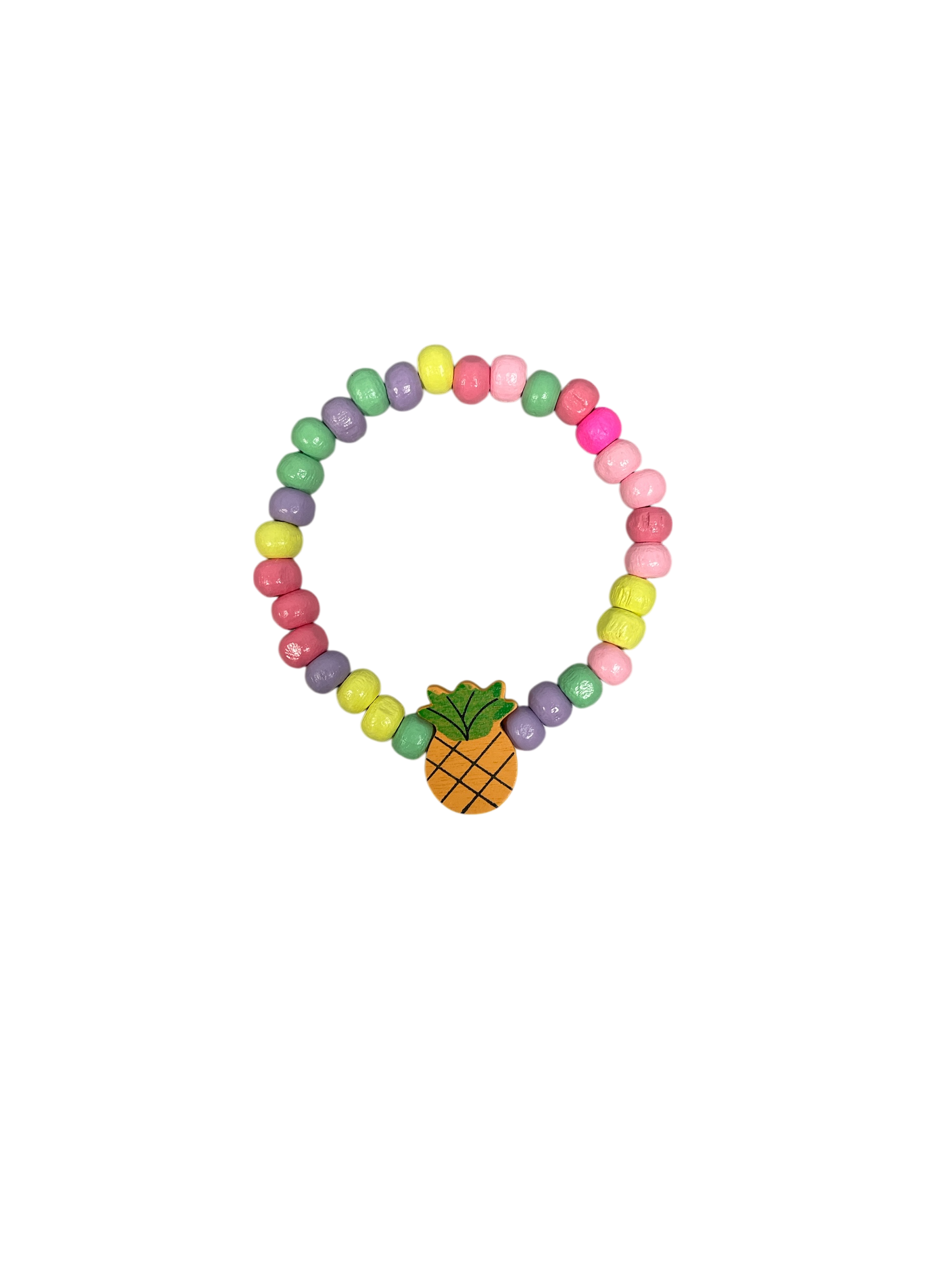 990079 - Pulsera elastica motivos de madera