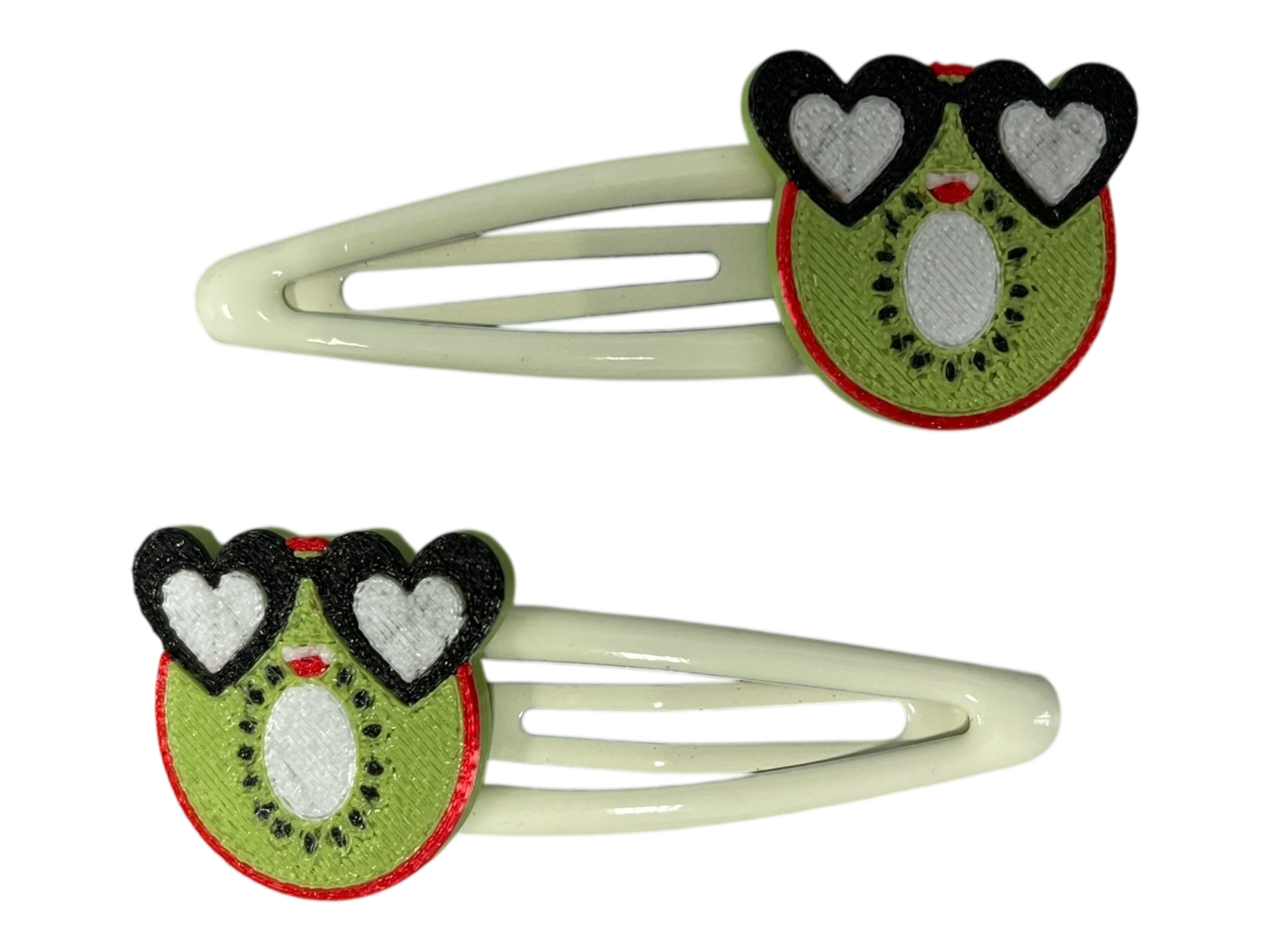 990087 - Set clips 5cm con frutas y gafas de sol