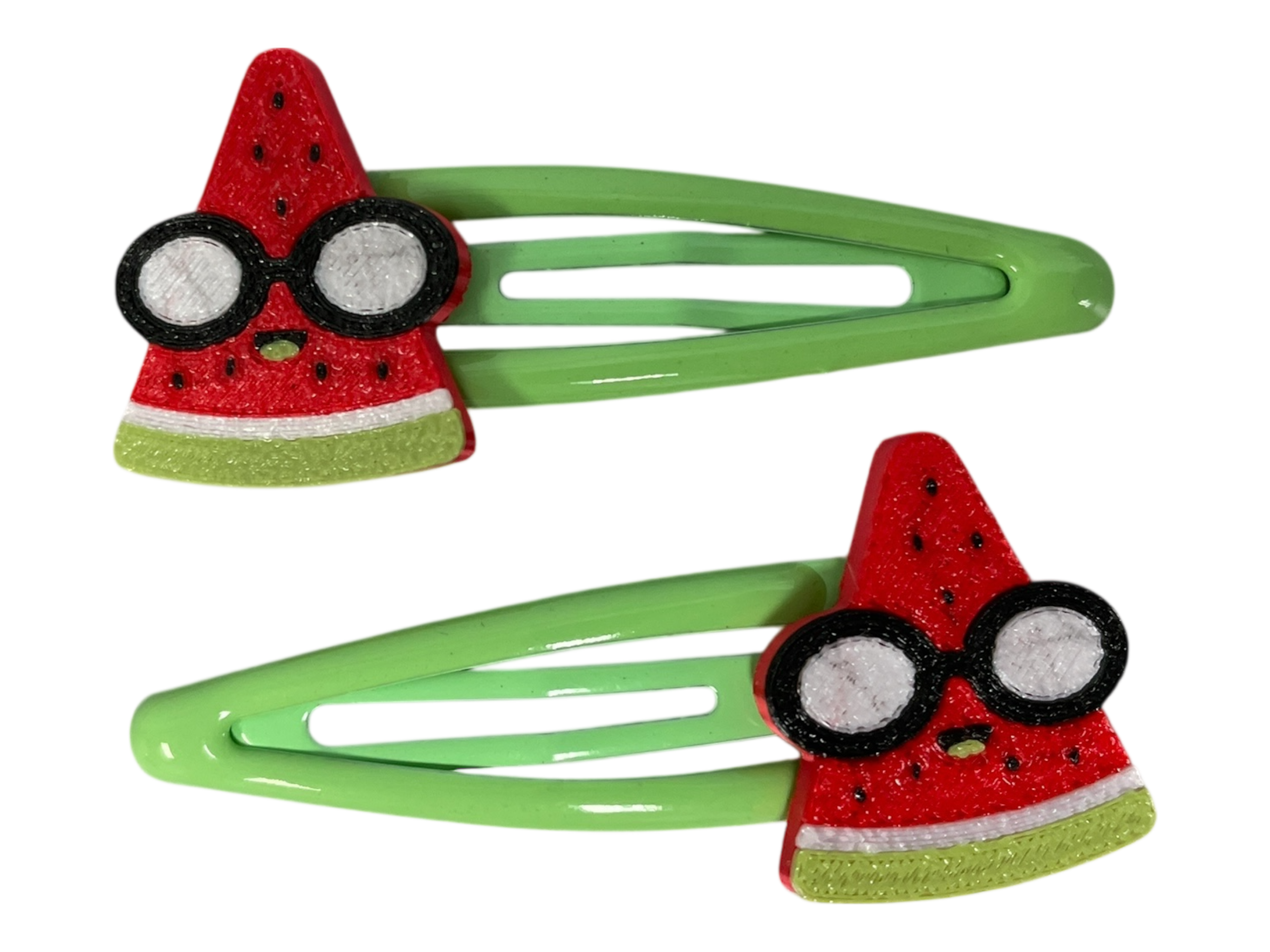 990087 - Set clips 5cm con frutas y gafas de sol