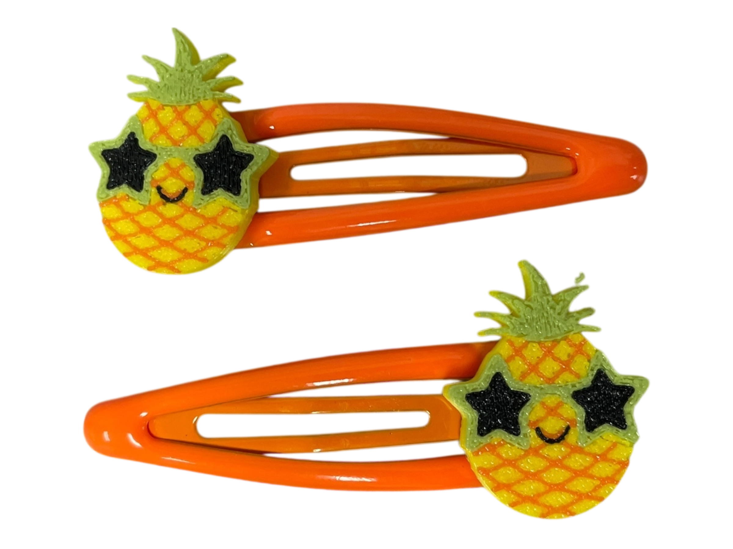 990087 - Set clips 5cm con frutas y gafas de sol