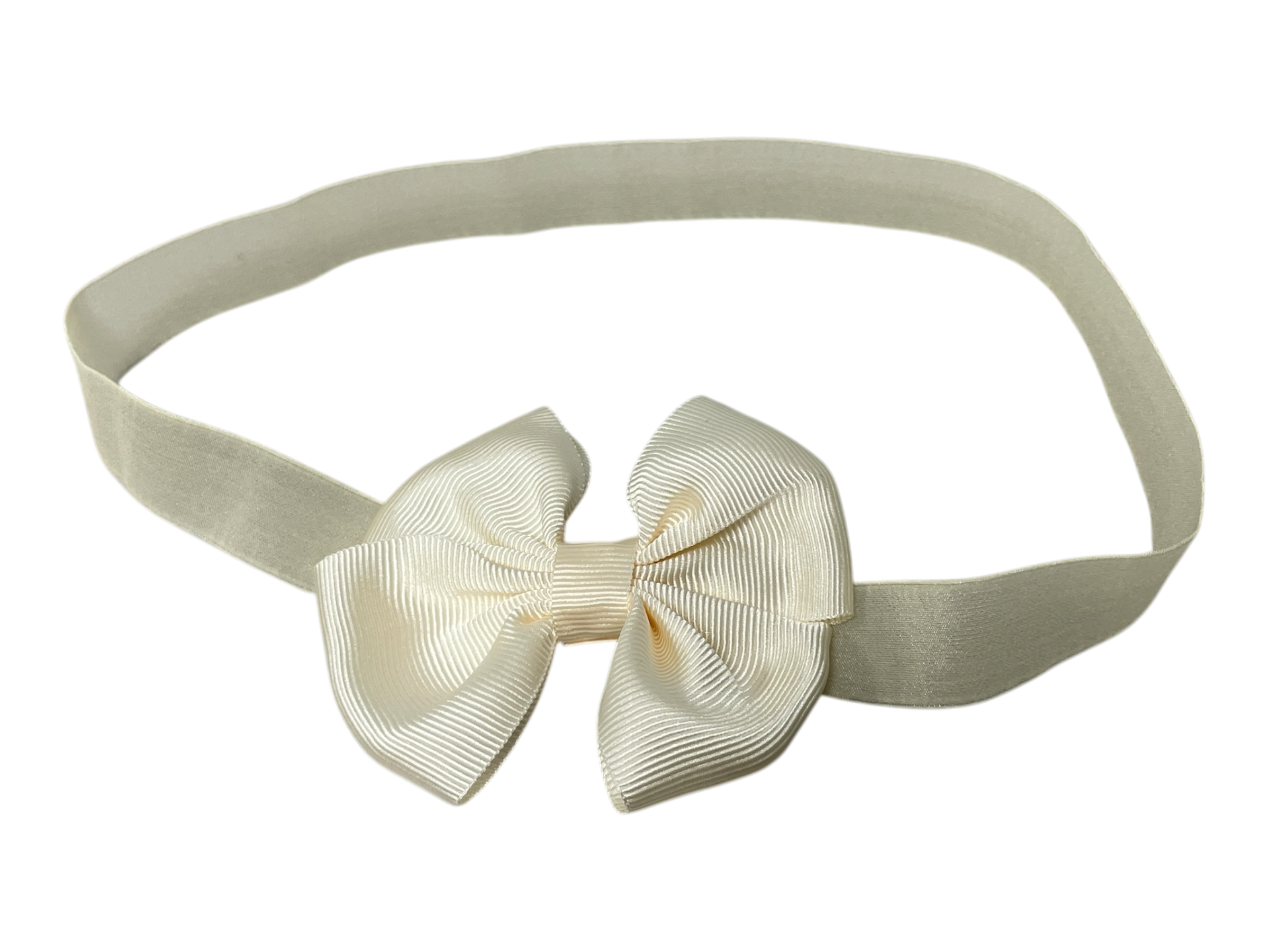 990138 - Cinta bebe de muselina extensible elastica con lazo doble
