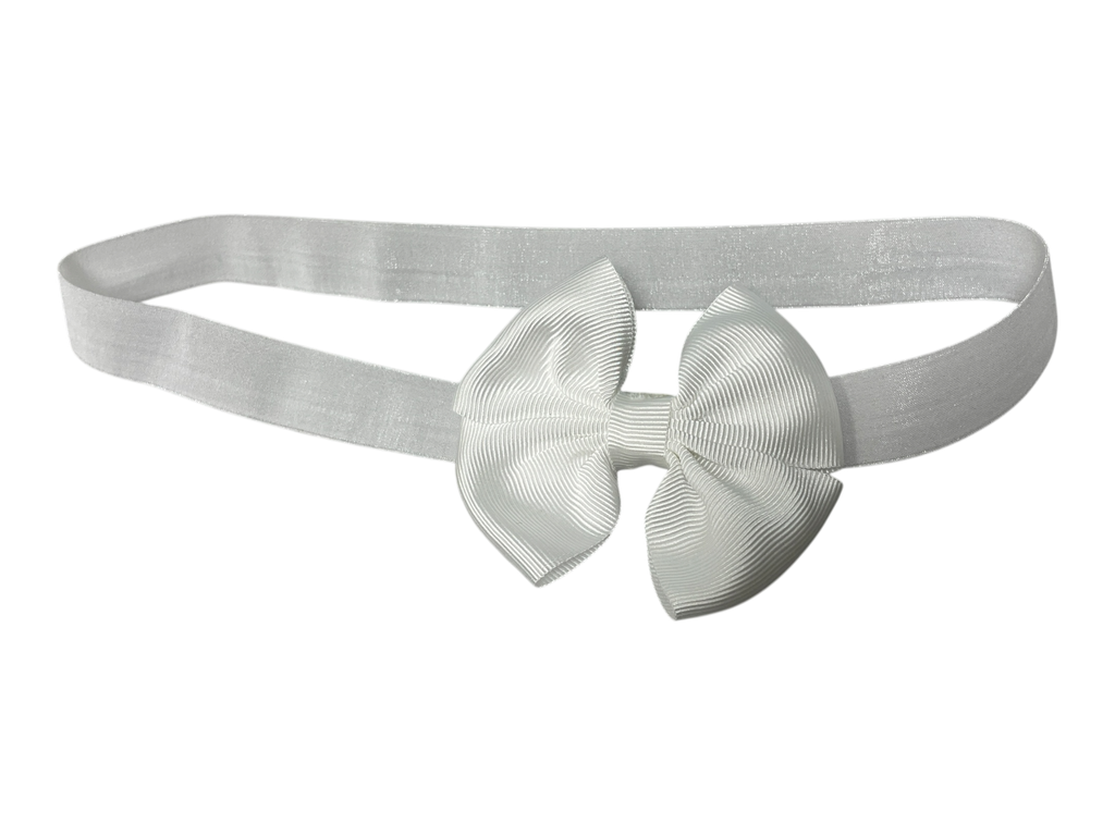 990138 - Cinta bebe de muselina extensible elastica con lazo doble