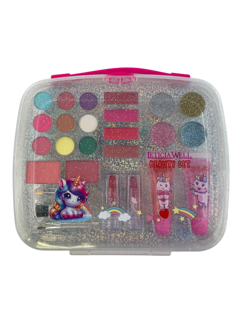 940007 - maleta de plasitco con set de maquillaje